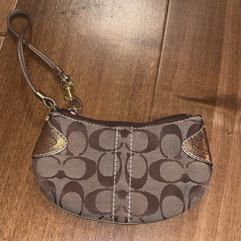 COACH wristlet